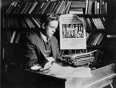 John Reed at his desk