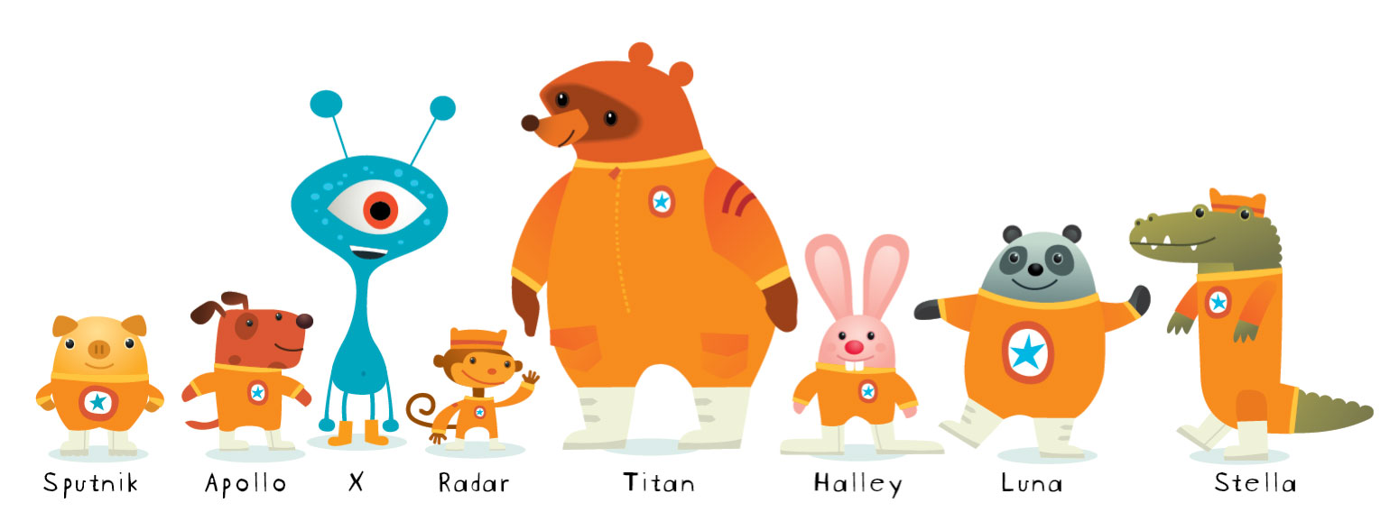 whoop dee do: Here's the Astroblast crew