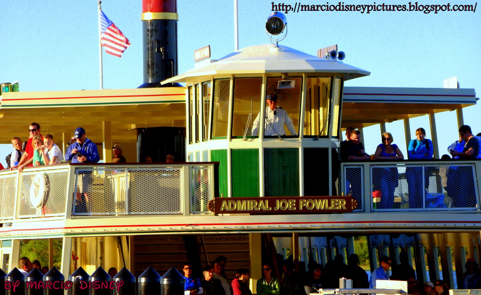 The Walt Disney World Picture of the Day Admiral Joe Fowler