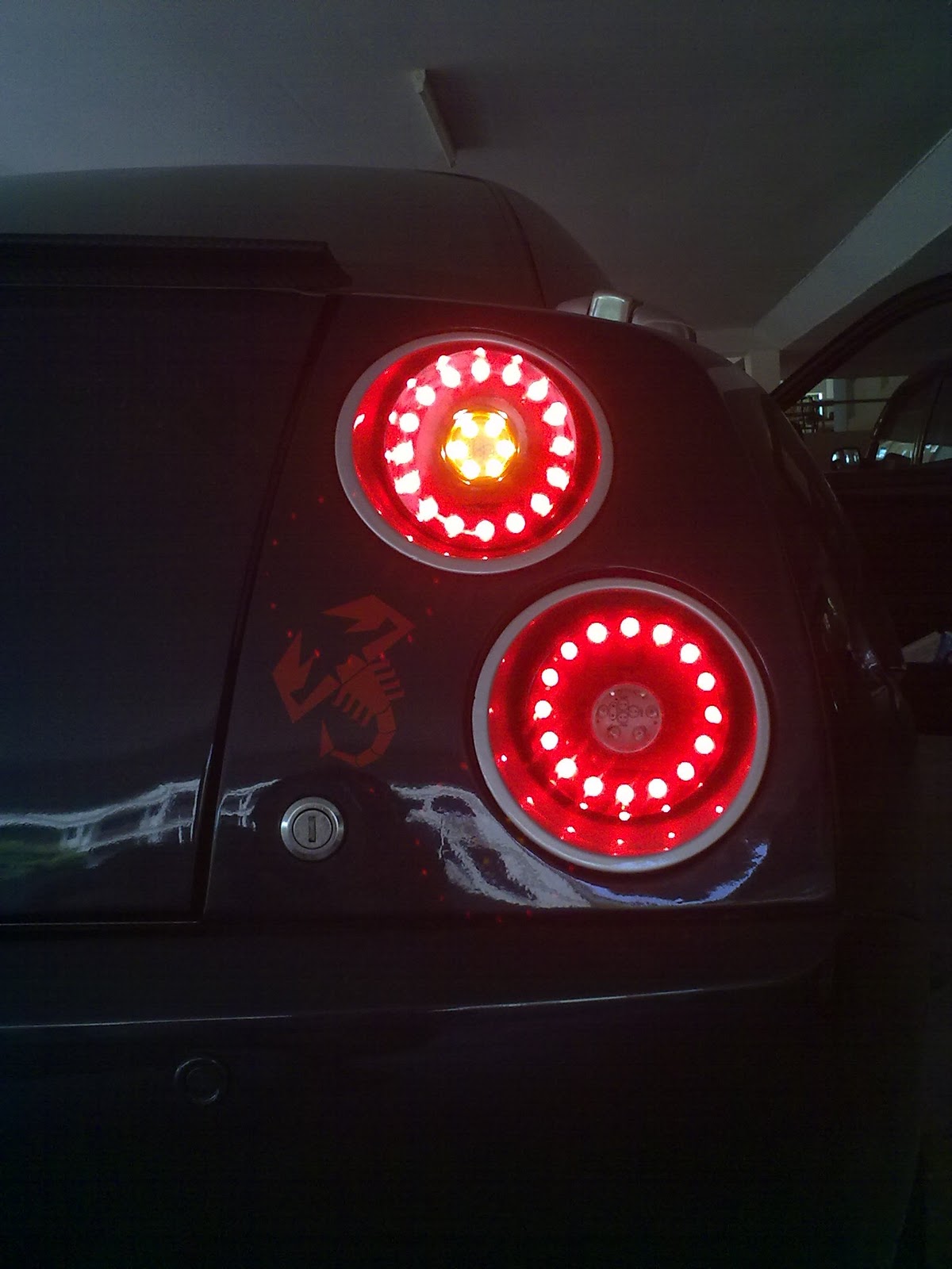 N thEn it begins.. Fiat Coupe Rear Light LED Type