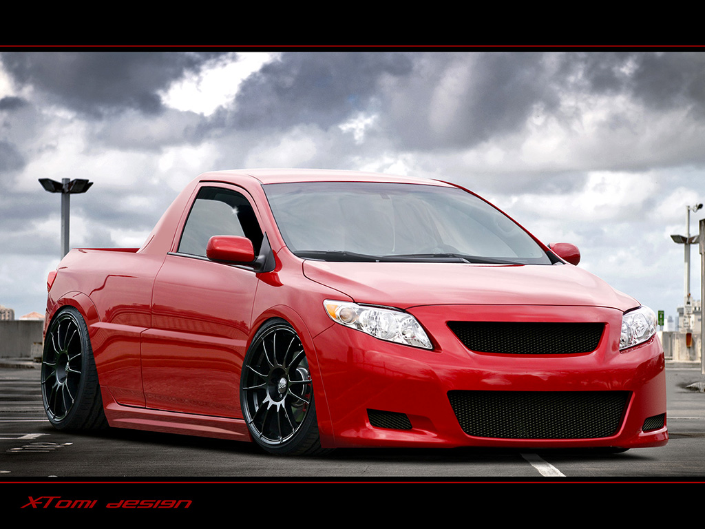 I transformed my corolla into a truck : r/Toyota