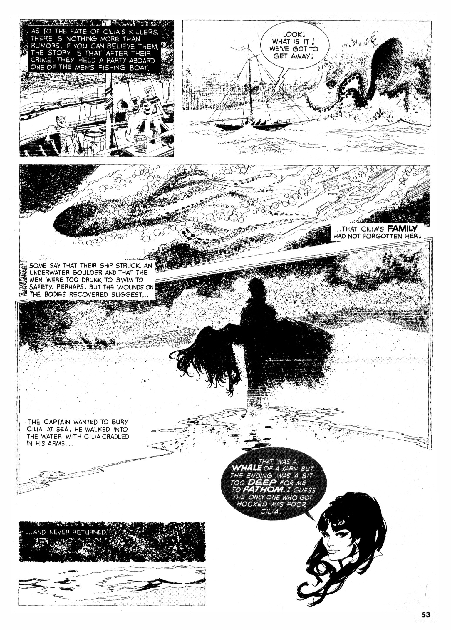 Read online Vampirella (1969) comic -  Issue #27 - 53