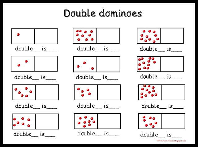Debbie's Resource Cupboard: Domino doubles