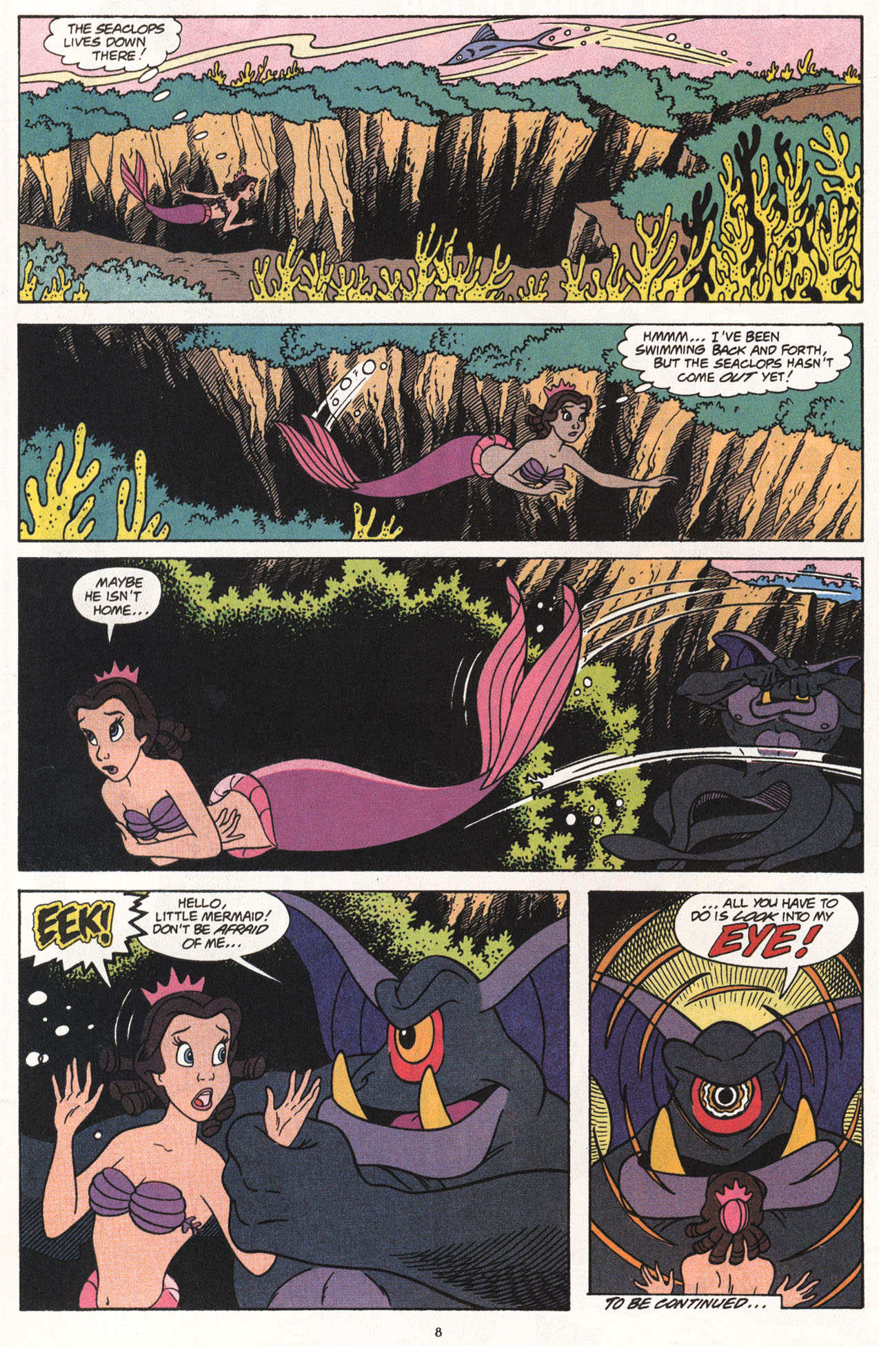Read online Disney's The Little Mermaid comic -  Issue #3 - 10