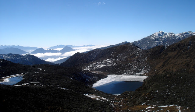 tawang arunanchal pradesh india lakes snow winters january