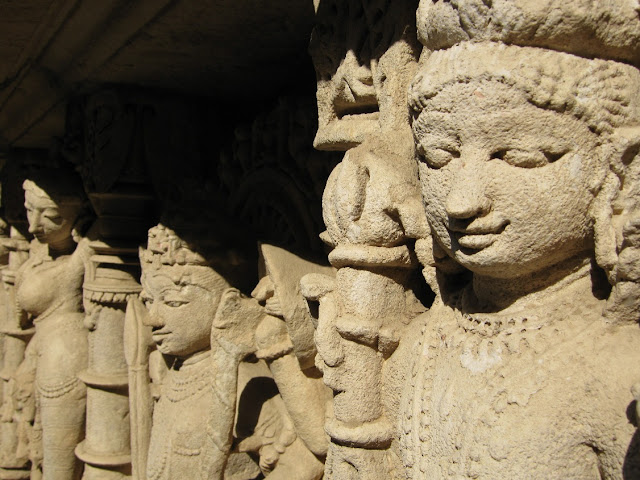 rani ki vav stepwell patan gujarat travel tourism carvings face