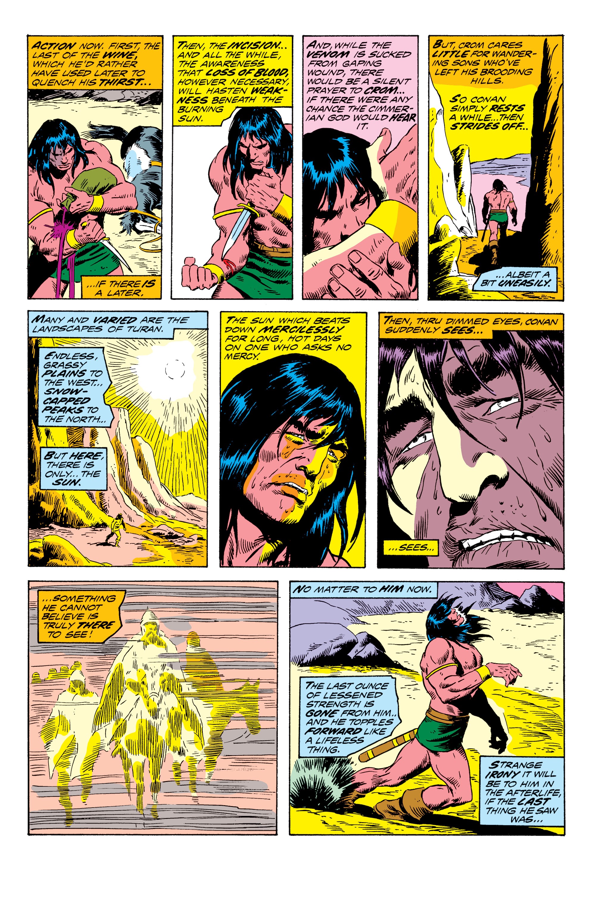 Read online Conan The Barbarian Epic Collection: The Original Marvel Years - The Curse Of The Golden Skull comic -  Issue # TPB (Part 3) - 52