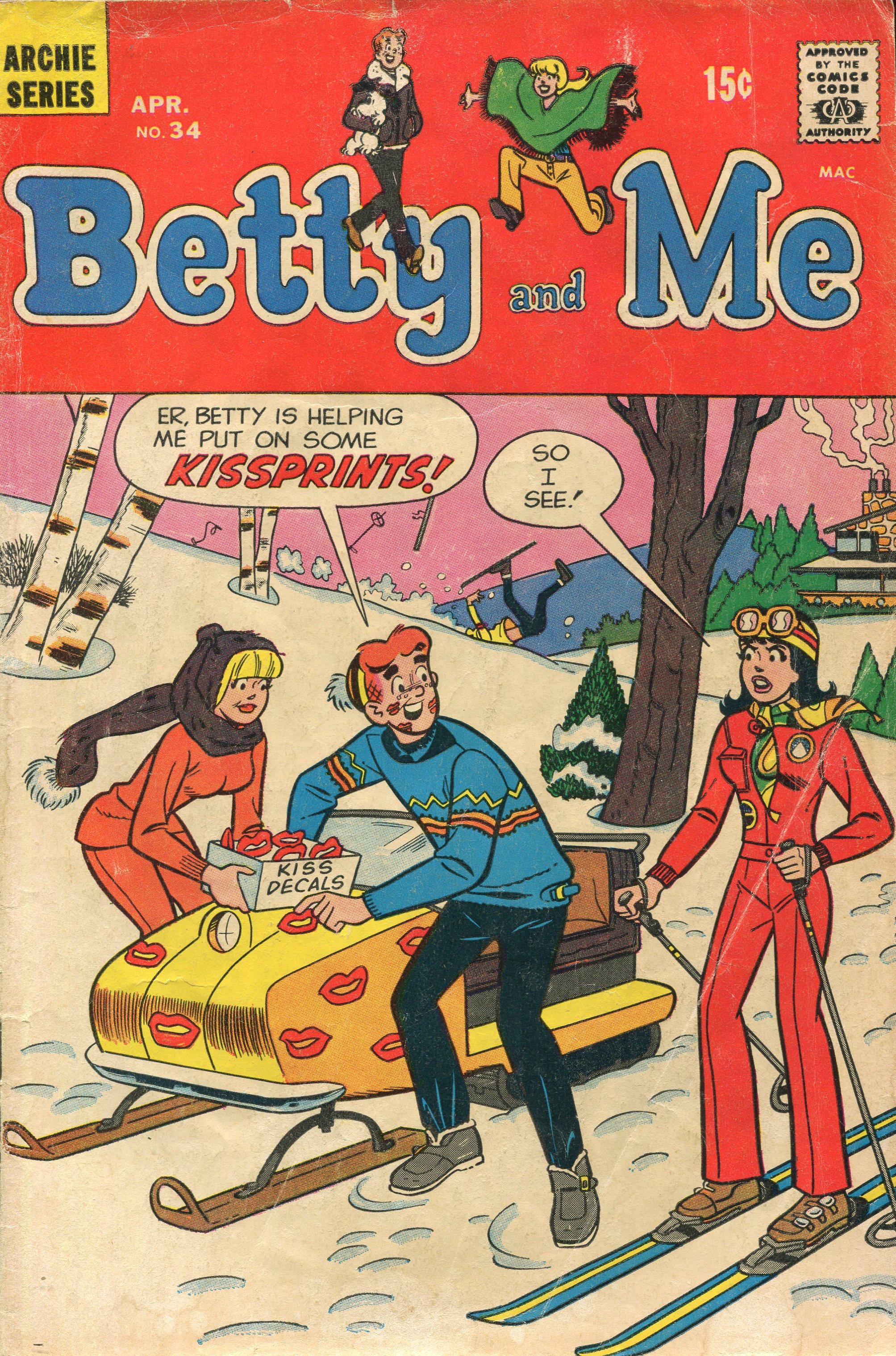 Read online Betty and Me comic -  Issue #34 - 1