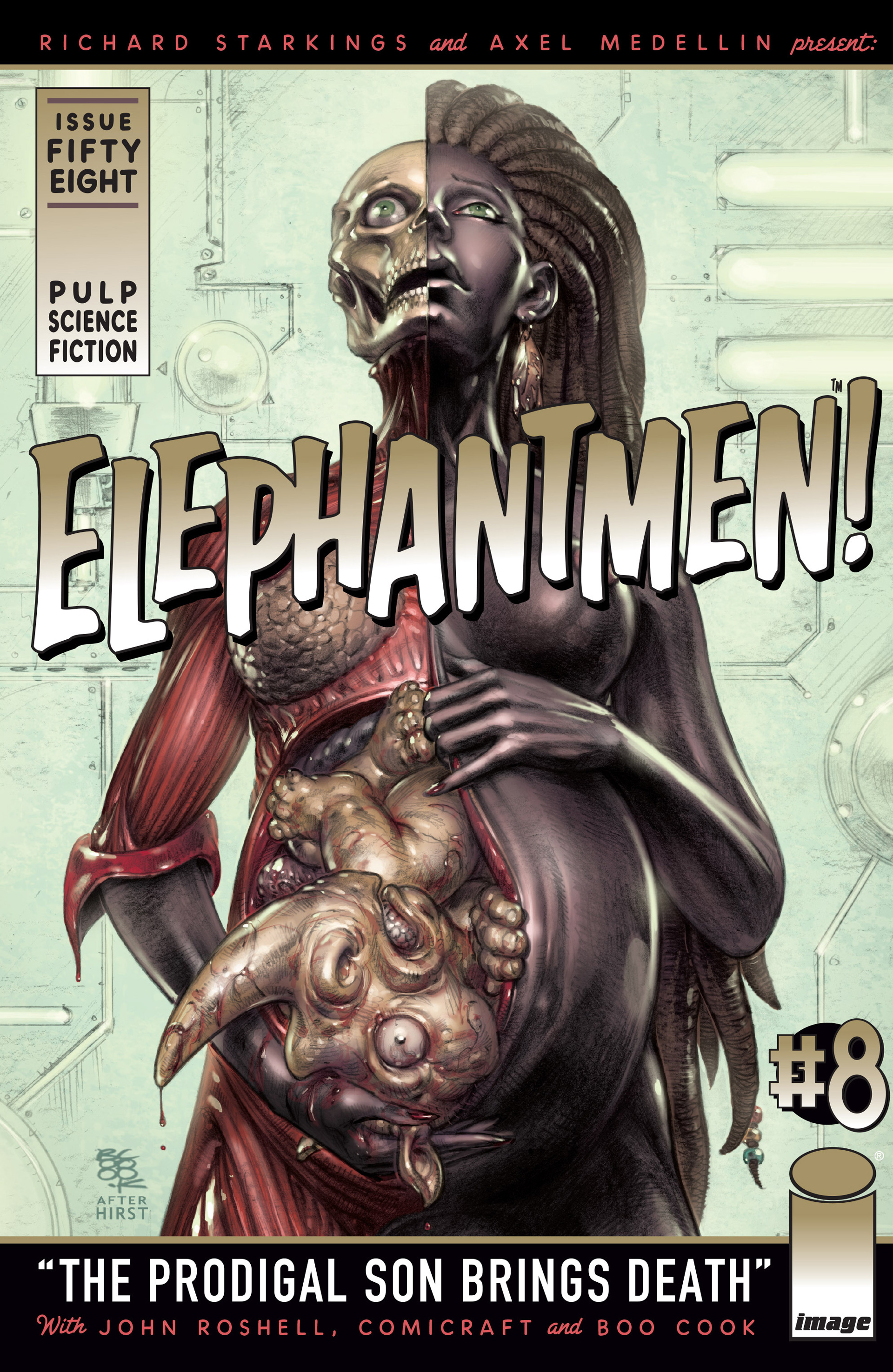 Read online Elephantmen comic -  Issue #58 - 1