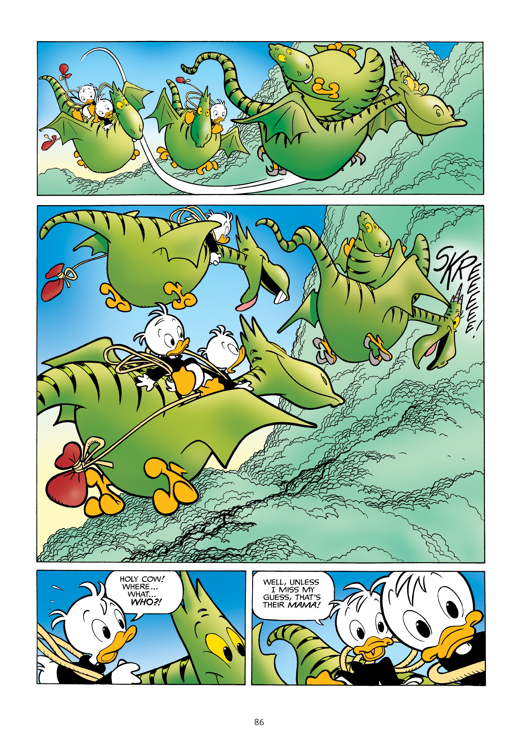 Read online Donald Duck and Uncle Scrooge: World of the Dragonlords comic -  Issue # TPB (Part 1) - 87