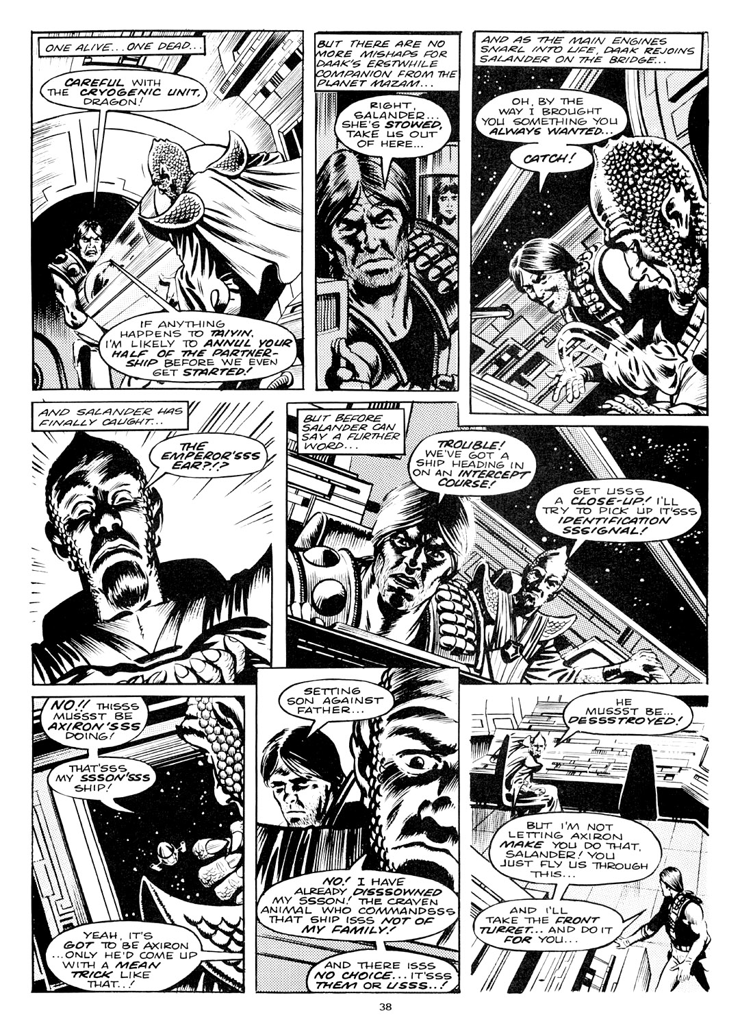 Read online Marvel Graphic Novel comic -  Issue #4 Abslom Daak, Dalek Killer - 37