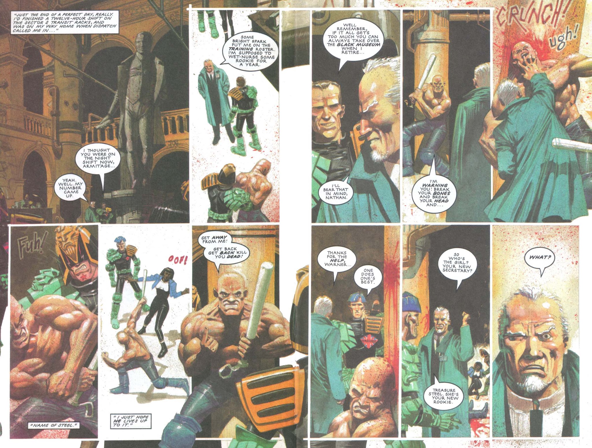 Read online Judge Dredd: The Megazine comic -  Issue #9 - 38
