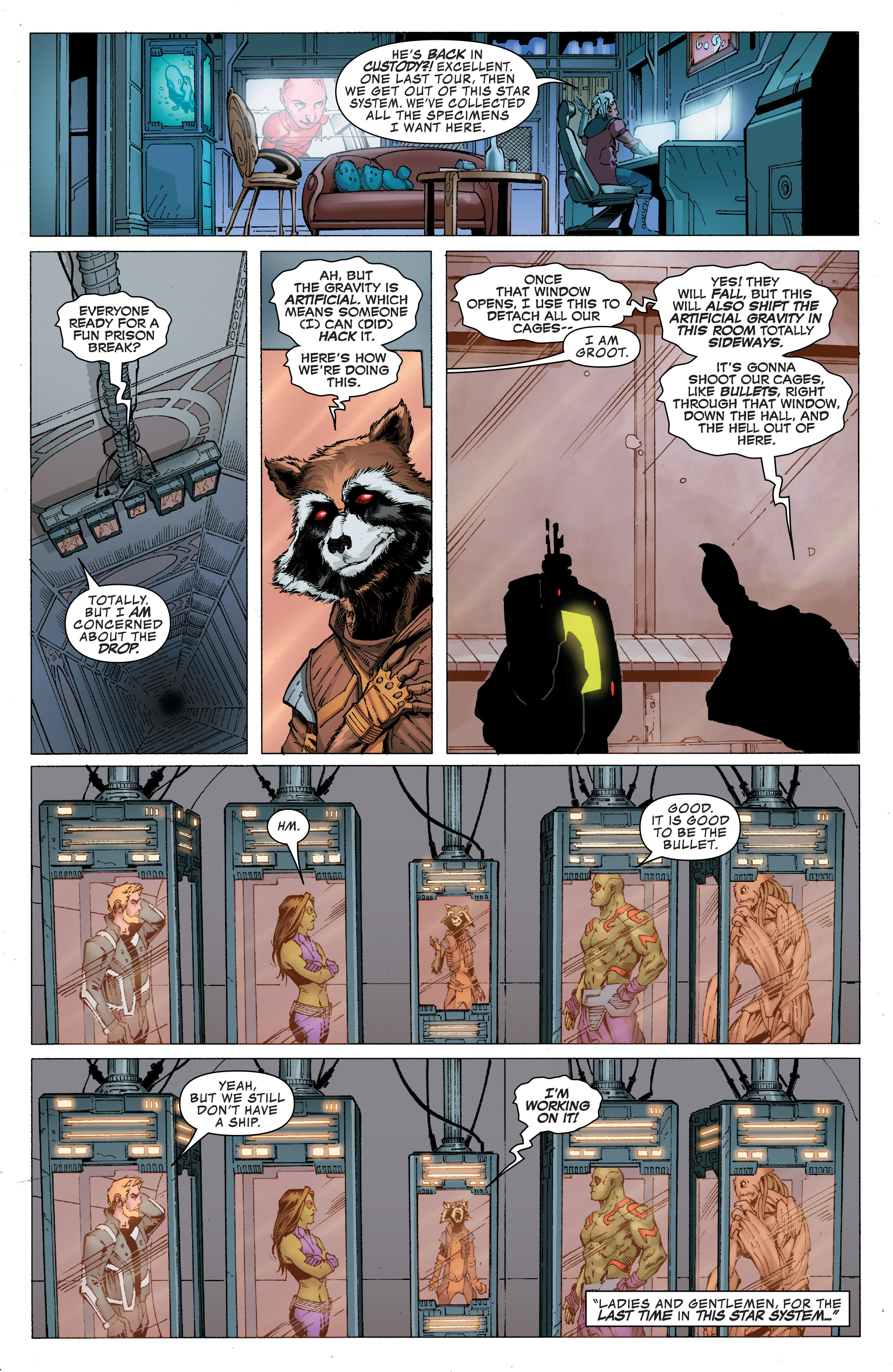 Read online Guardians of the Galaxy: Mission Breakout comic -  Issue # Full - 16