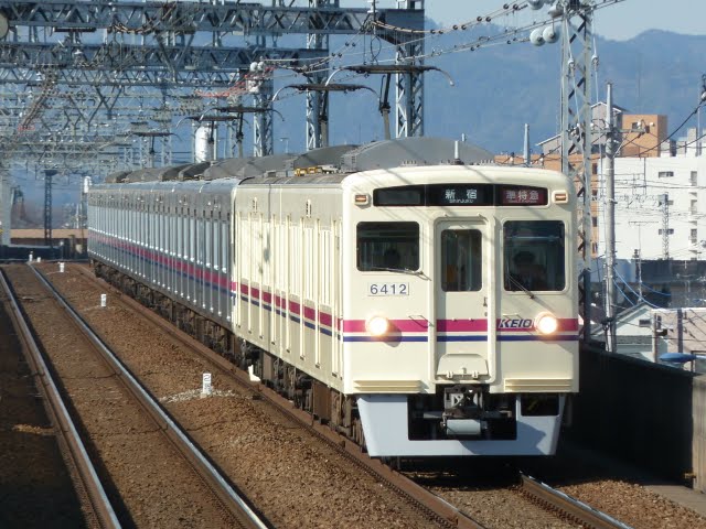 京王電鉄　準特急　新宿行き5　6000系