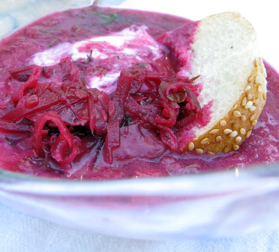 NIBBLERS NOSH Red Cabbage & Beet Root Borscht