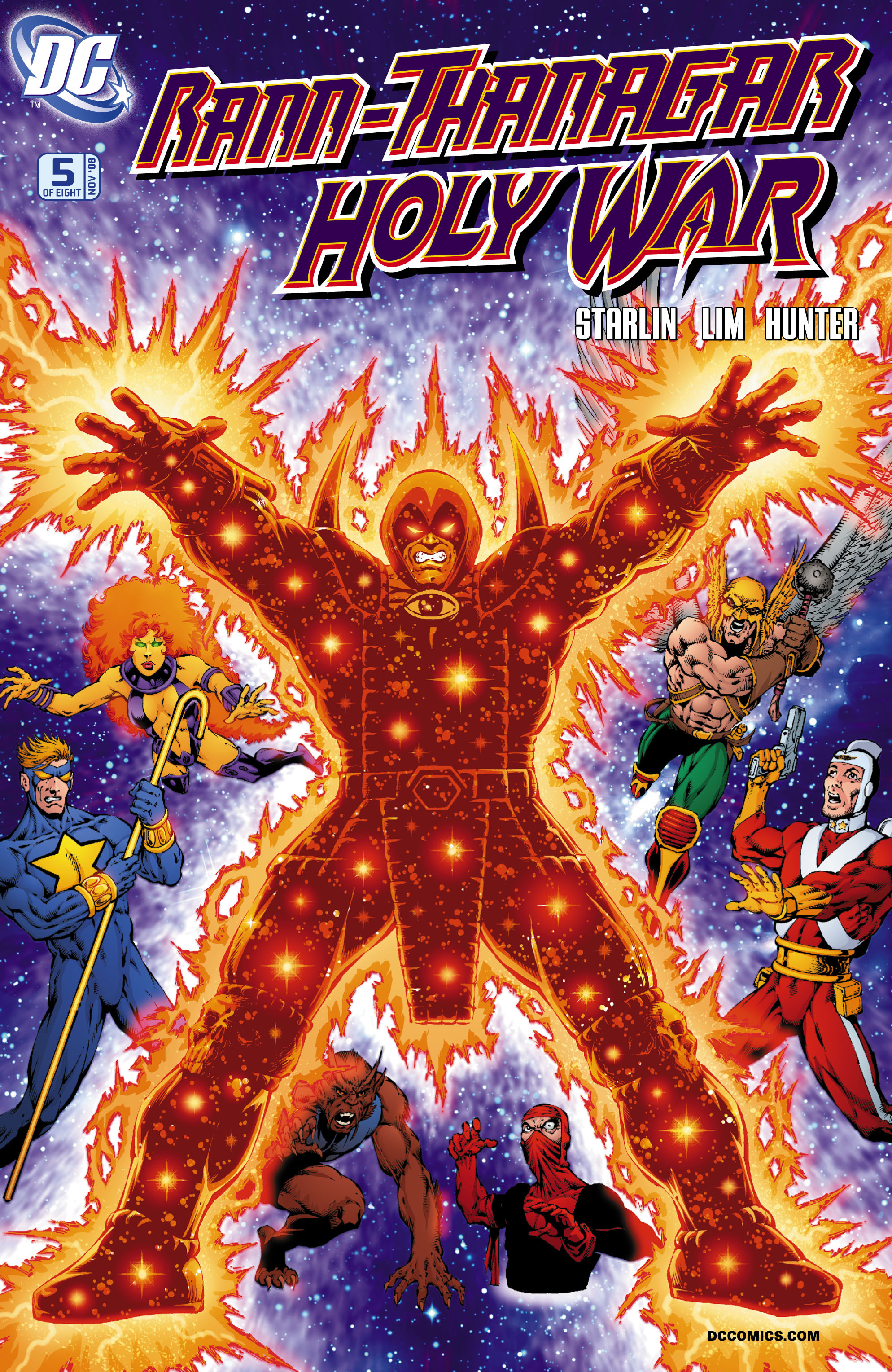 Read online Rann/Thanagar Holy War comic -  Issue #5 - 1