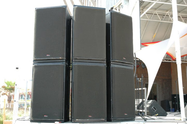 Apogee Speaker stacks