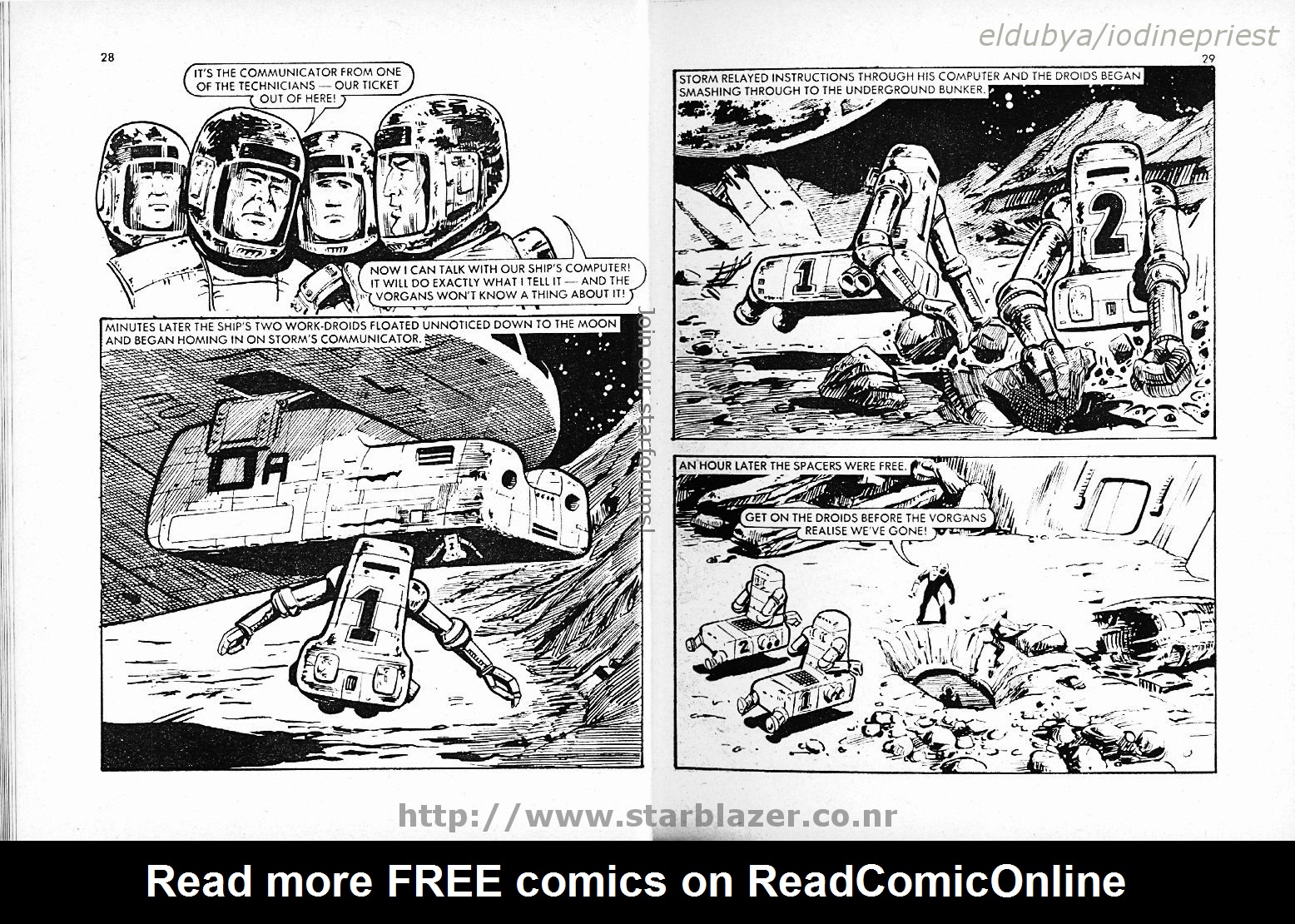 Read online Starblazer comic -  Issue #98 - 16