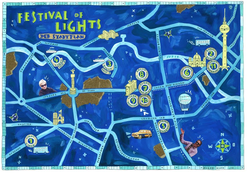 Festival Of Lights Berlin Karte | goudenelftal