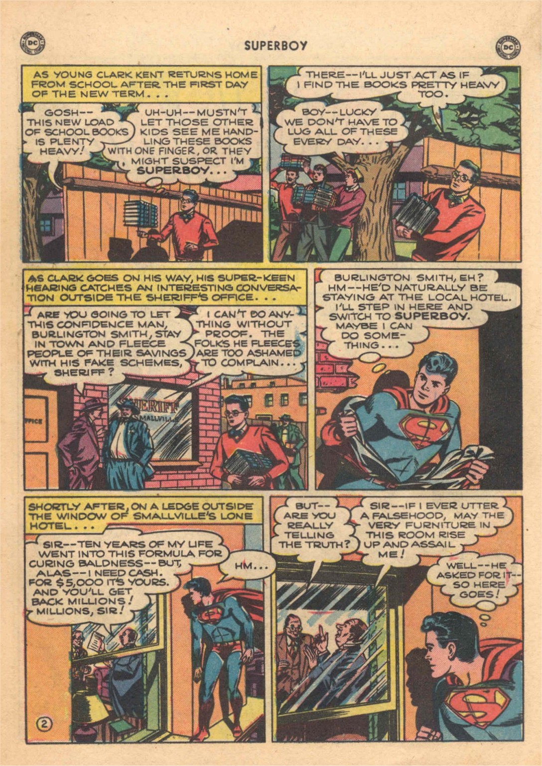 Read online Superboy (1949) comic -  Issue #10 - 15