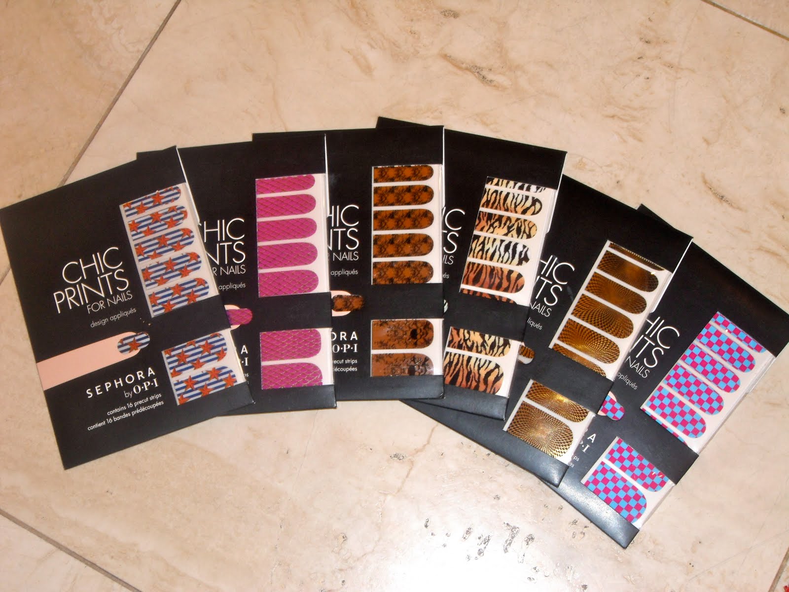 REVIEW | Sephora 'Chic Nails' nail art stickers | FASHION FILTH