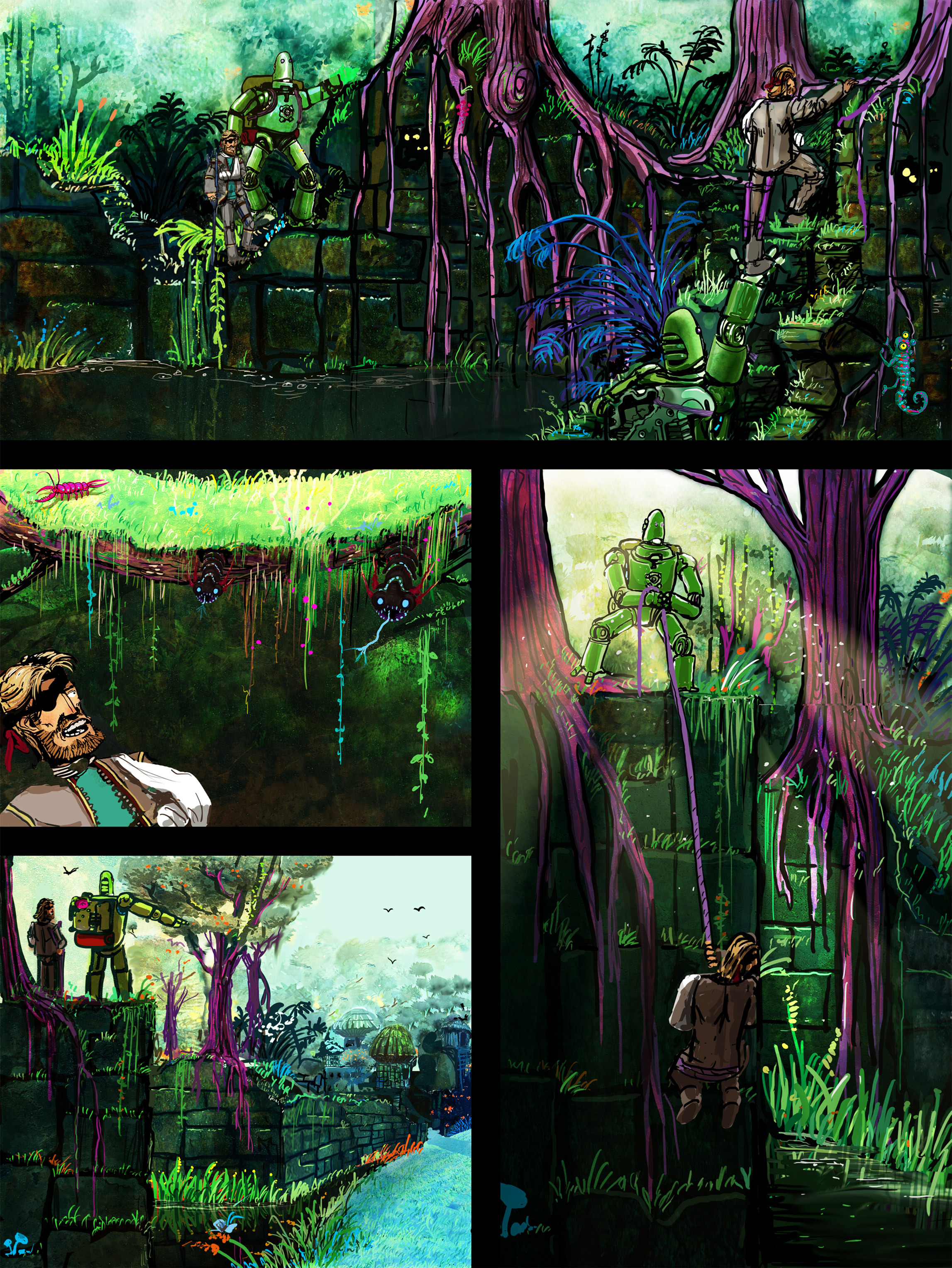 Read online Days on Dalduin comic -  Issue #1 - 14