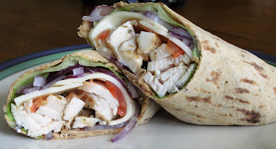 Mome Needs Wine: Grilled Chicken Wrap