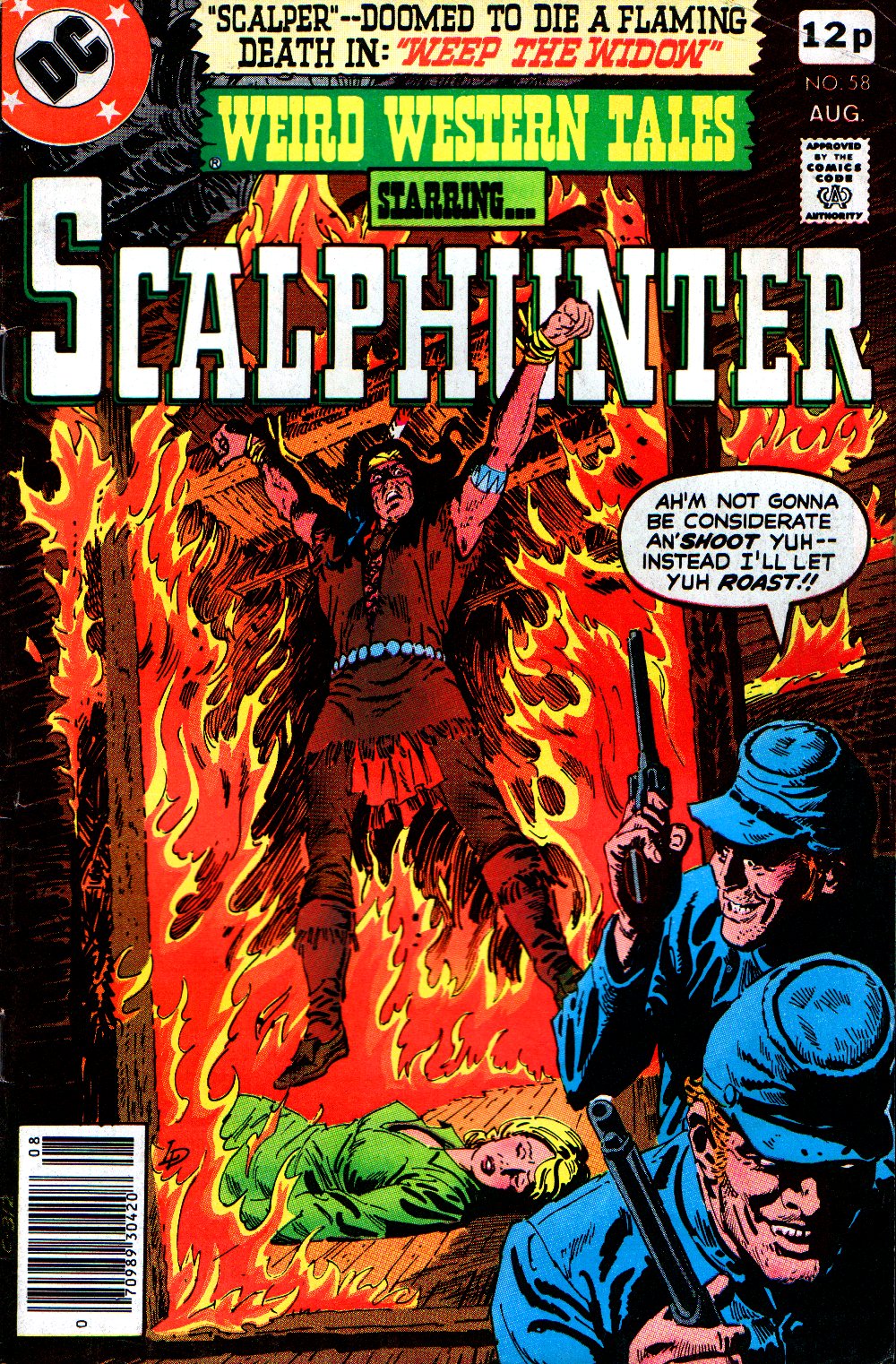 Read online Weird Western Tales (1972) comic -  Issue #58 - 1