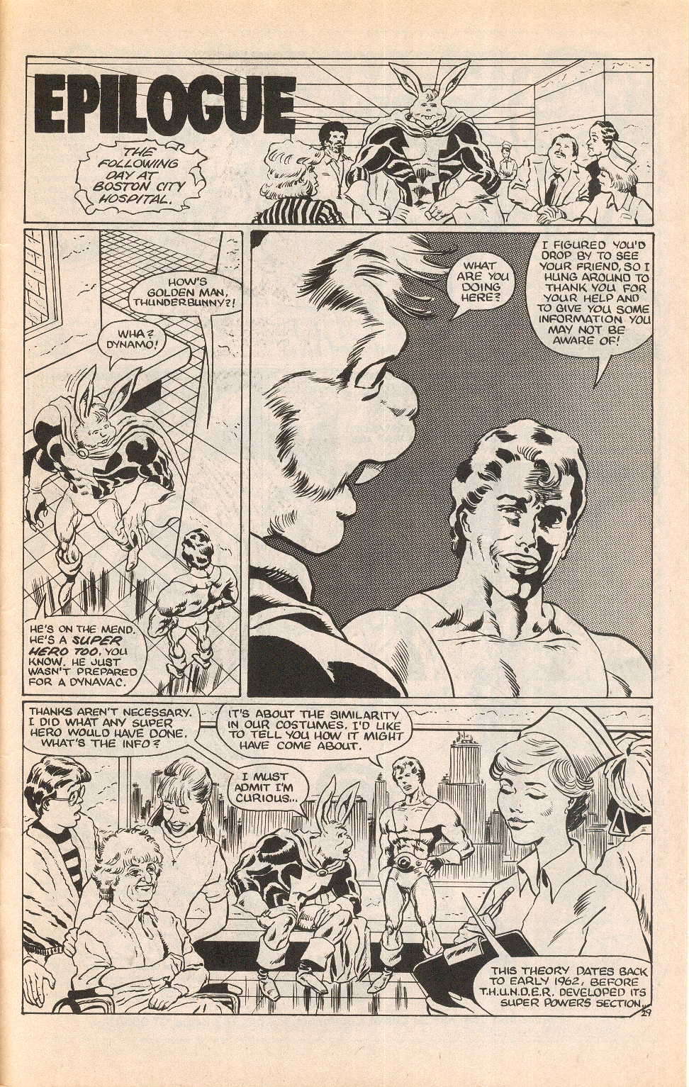 Read online Thunderbunny comic -  Issue #11 - 31