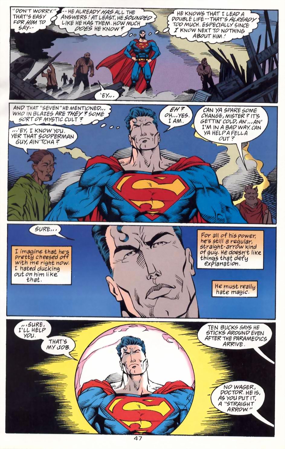 Read online Superman (1987) comic -  Issue # _Annual 7 - 46