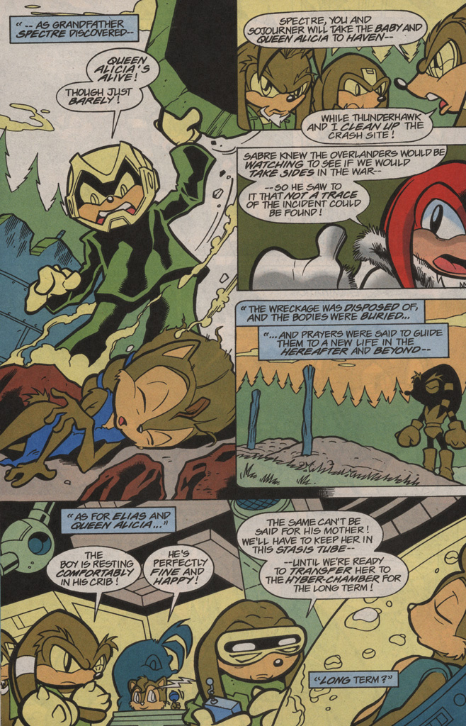Read online Knuckles the Echidna comic -  Issue #21 - 14