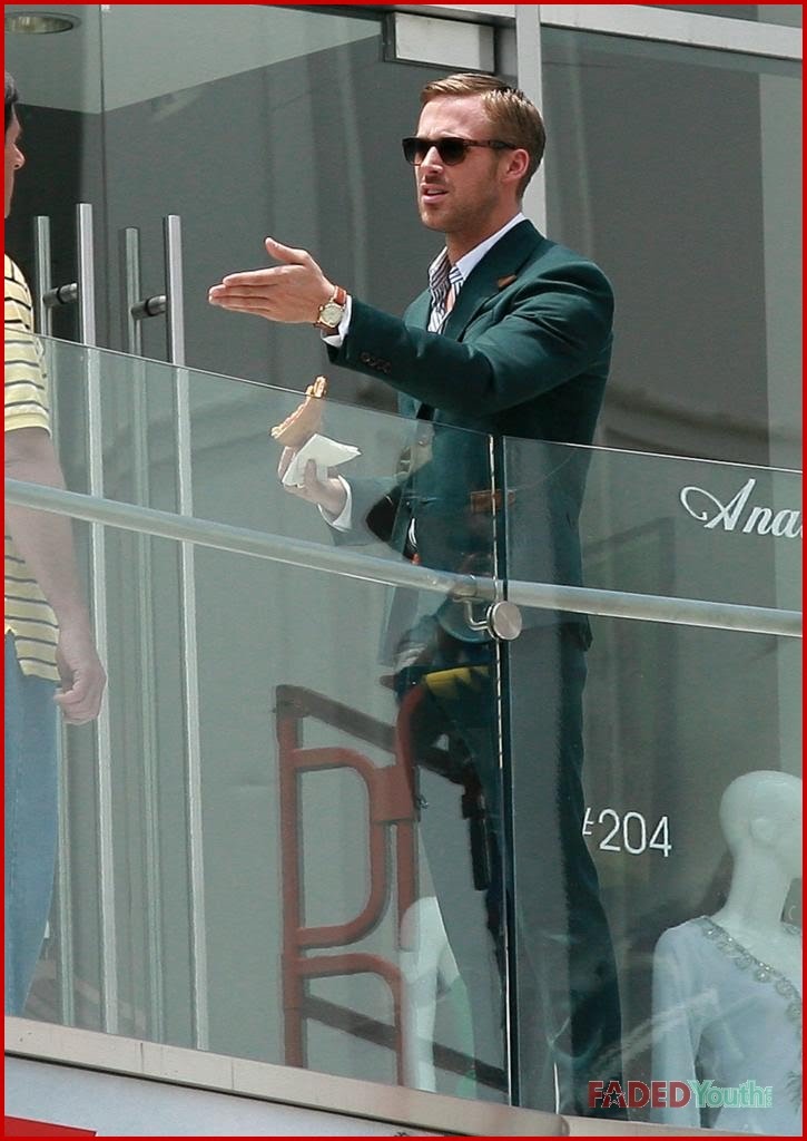 The Real Steve Carell Blog Steve Carell and Ryan Gosling on the set of