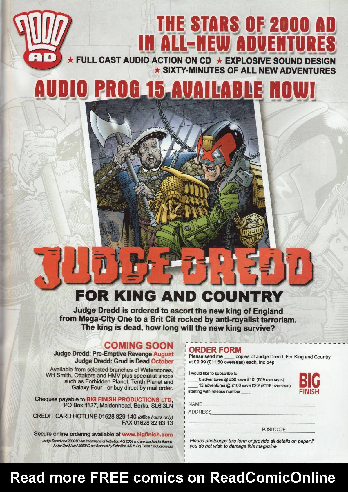 Read online Judge Dredd Megazine (Vol. 5) comic -  Issue #221 - 99