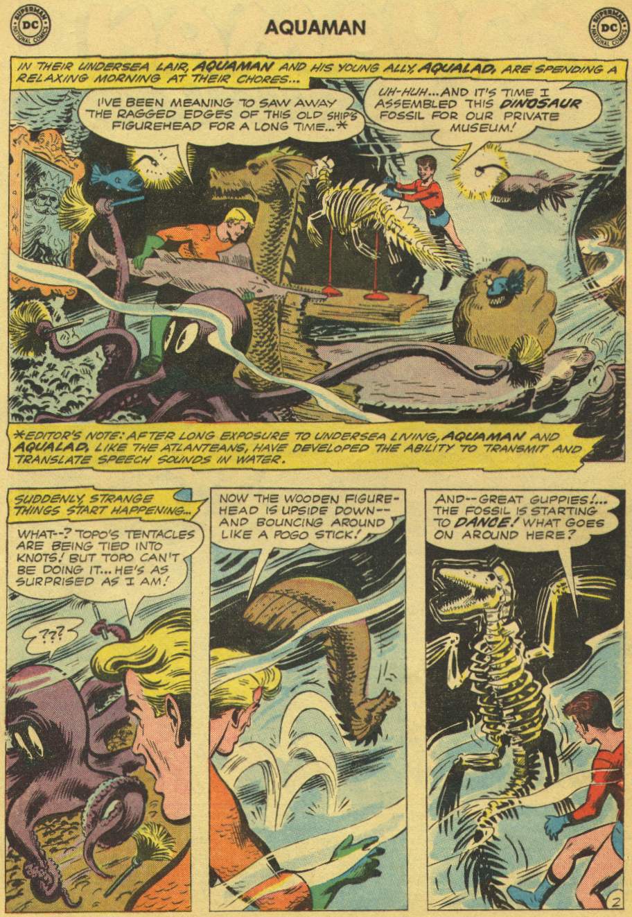 Read online Aquaman (1962) comic -  Issue #1 - 4
