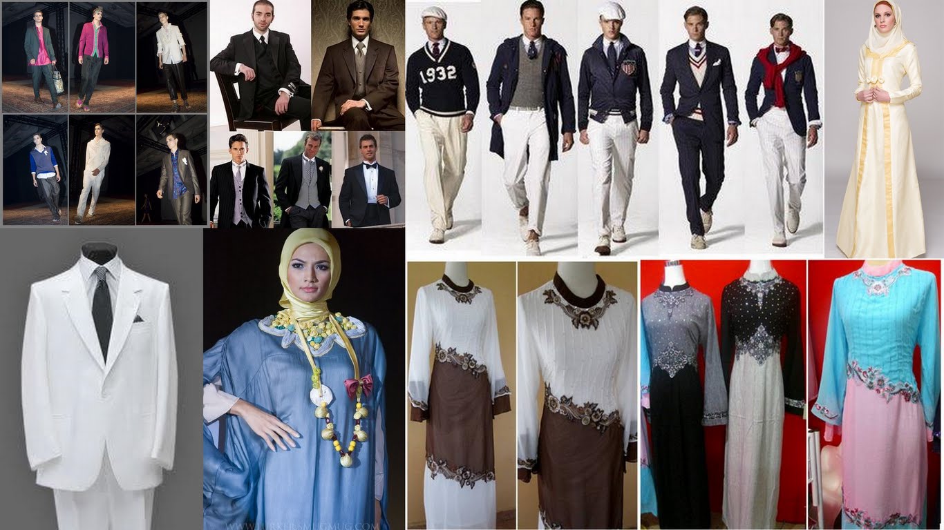 pakaian pernikahan pria classic black white