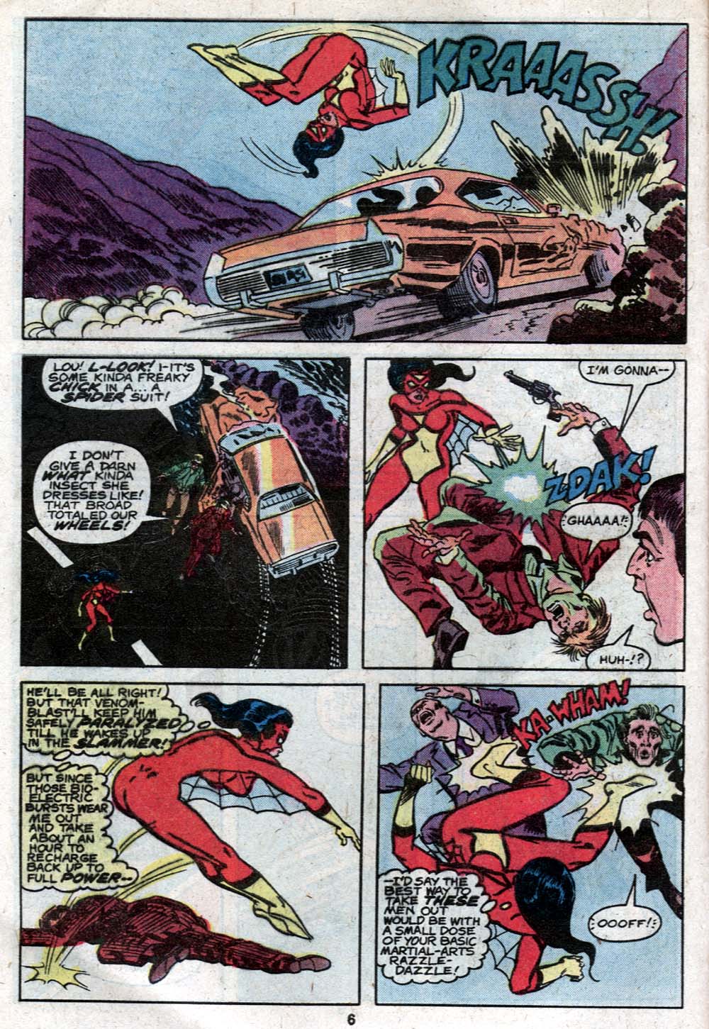 Read online Spider-Woman (1978) comic -  Issue #21 - 6