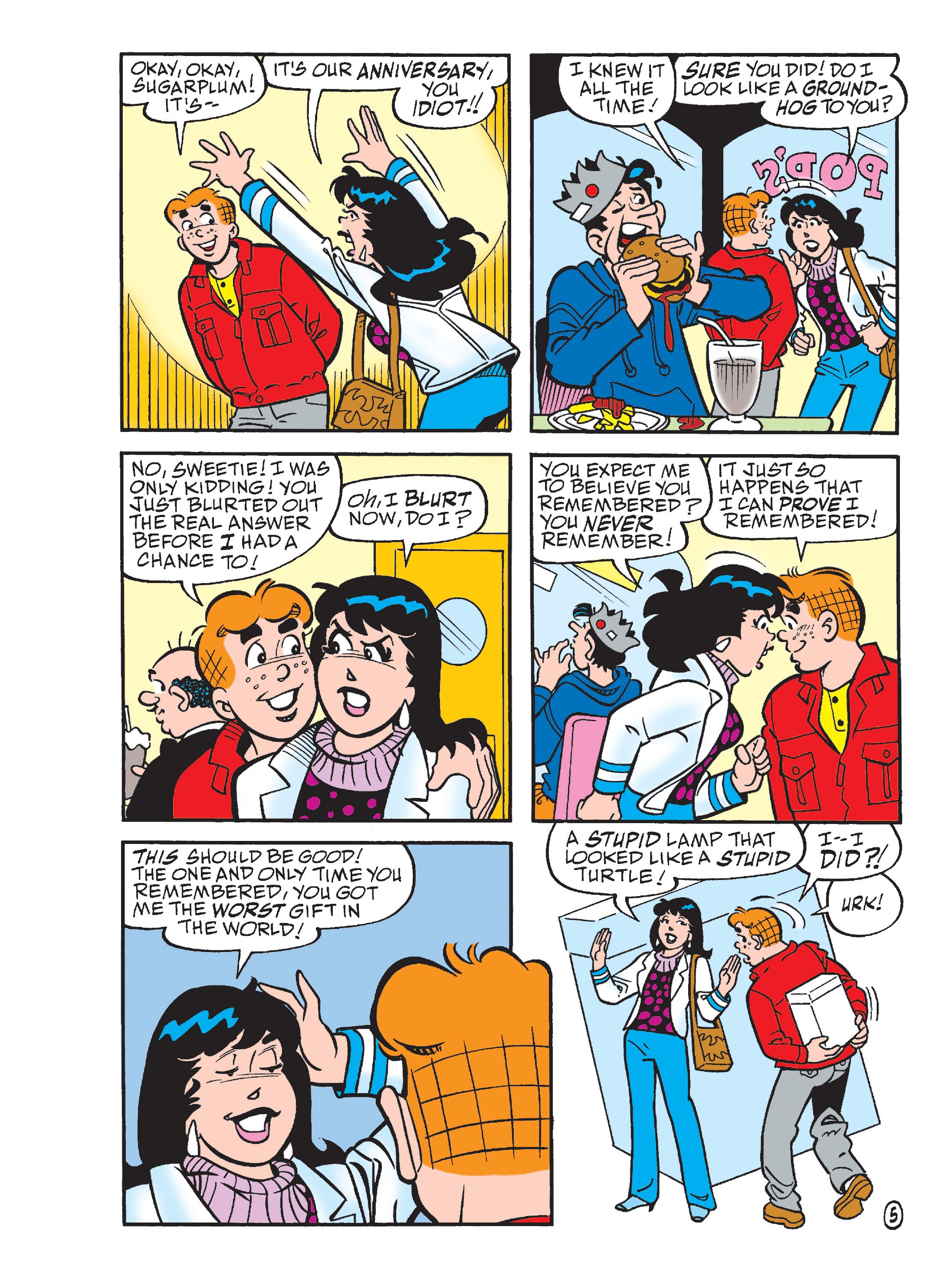 Read online Archie's Double Digest Magazine comic -  Issue #265 - 147