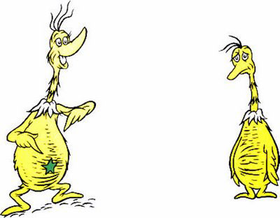 Sneech Are you are a Sneetch without a star on your belly?