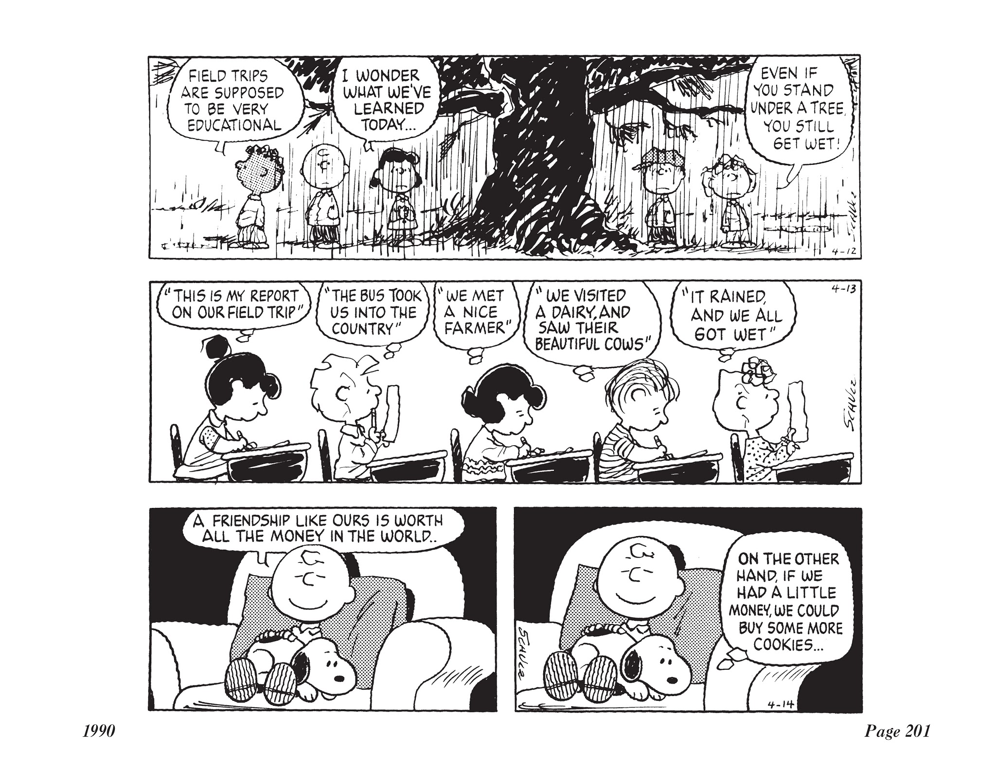 Read online The Complete Peanuts comic -  Issue # TPB 20 - 216