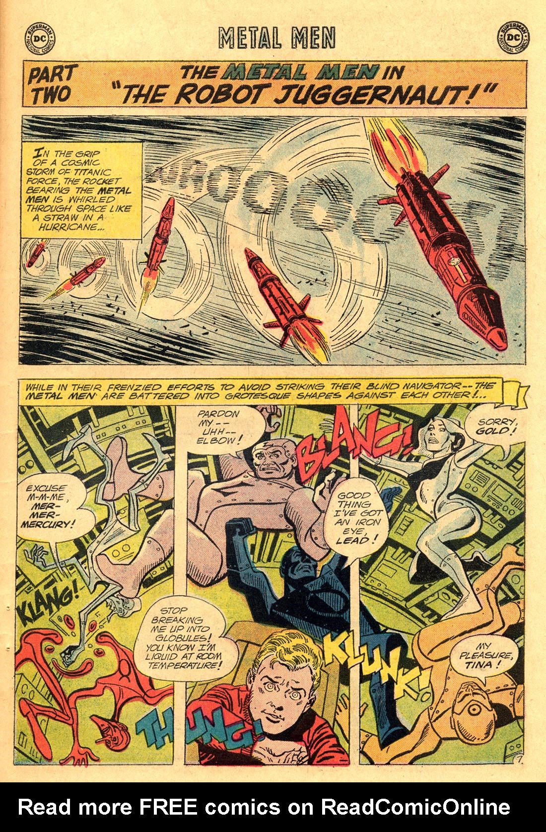 Read online Metal Men (1963) comic -  Issue #9 - 11