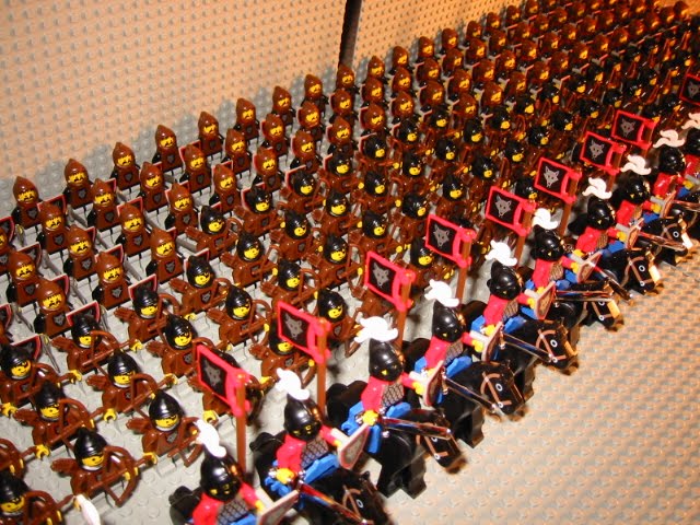 Lego Asia: Wolfpack Army Display
