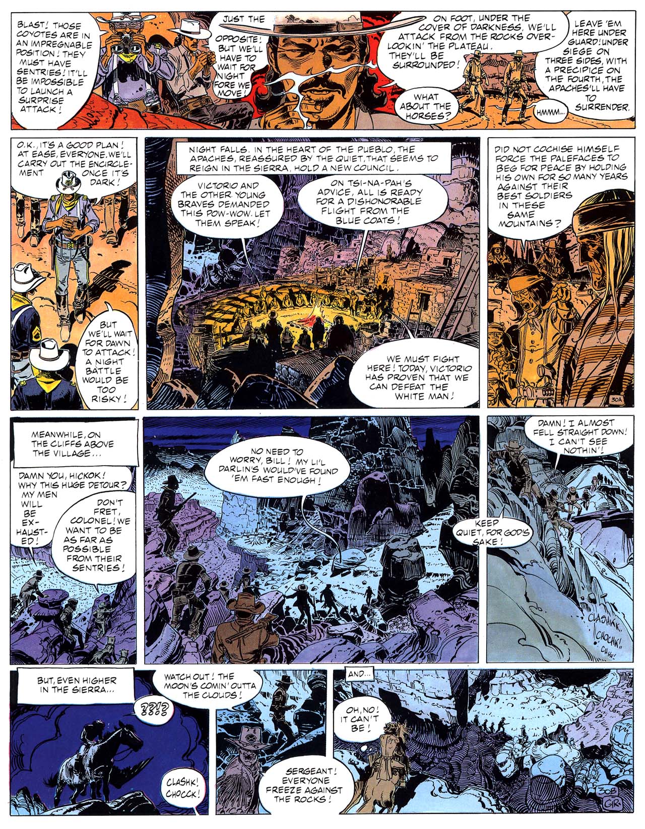 Read online Epic Graphic Novel: Blueberry comic -  Issue #3 - 81