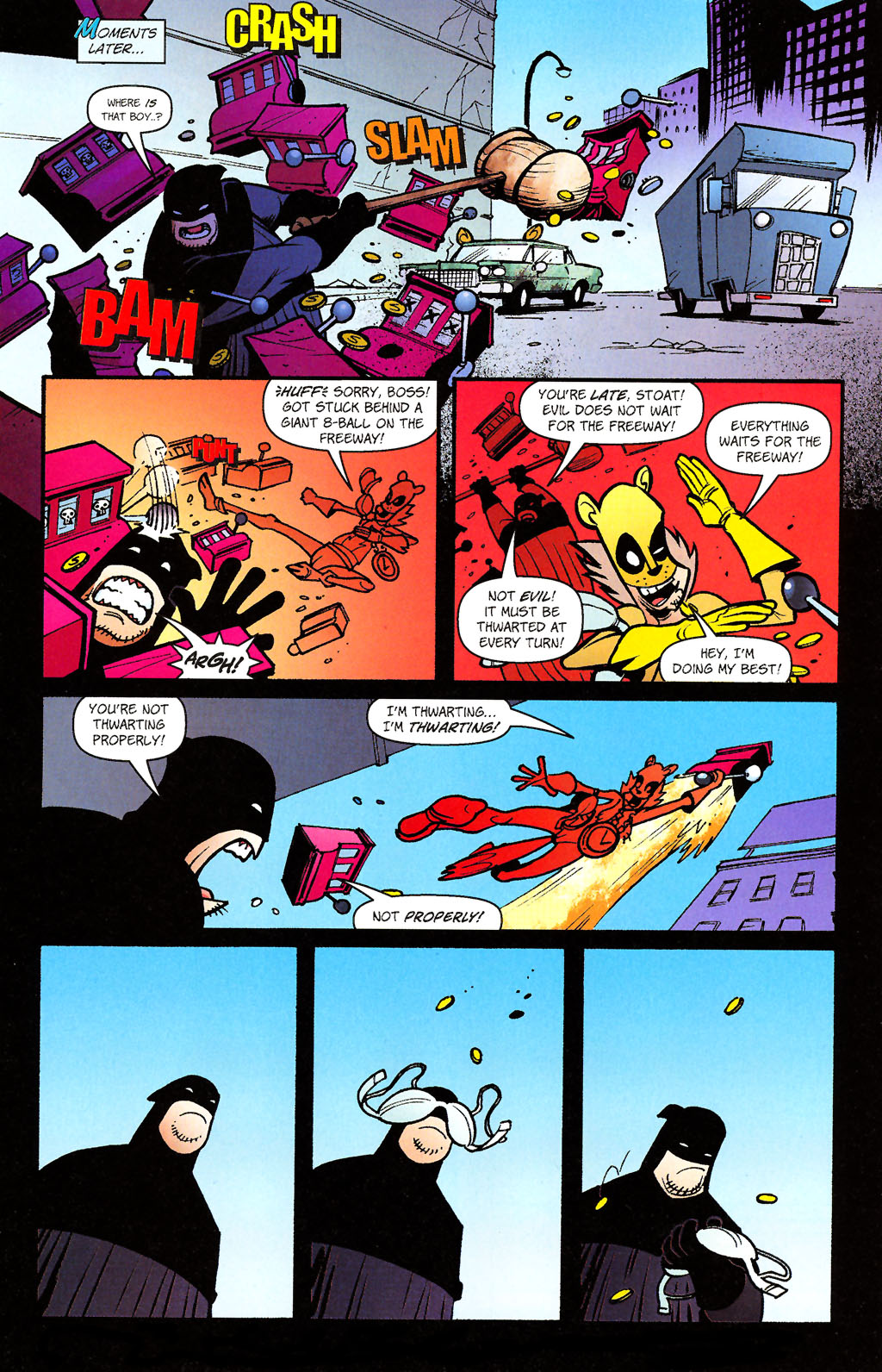 Read online Paul Jenkins' Sidekick comic -  Issue #4 - 18