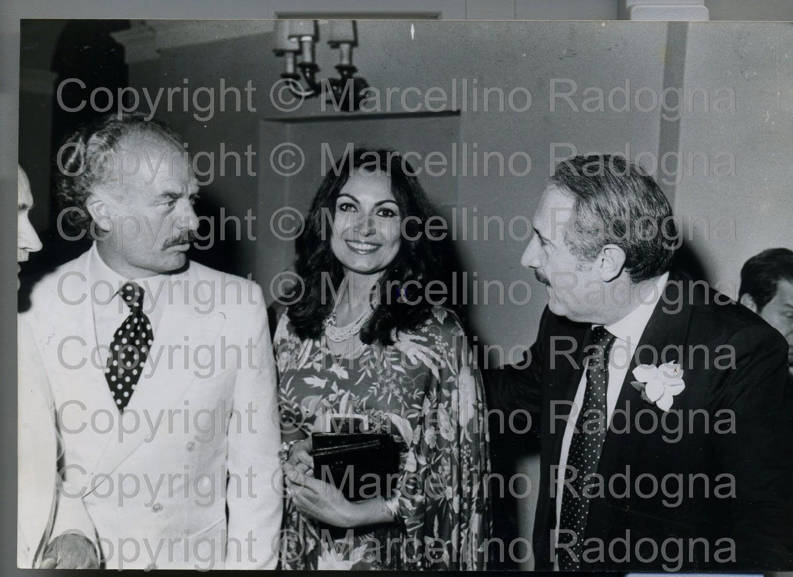 Marcellino Radogna Fotonotizie per la stampa Alfredo Bini con la moglie Rosanna Schiaffino e Marcellino Radogna Fotonotizie per la stampa Alfredo Bini con la moglie Rosanna Schiaffino e