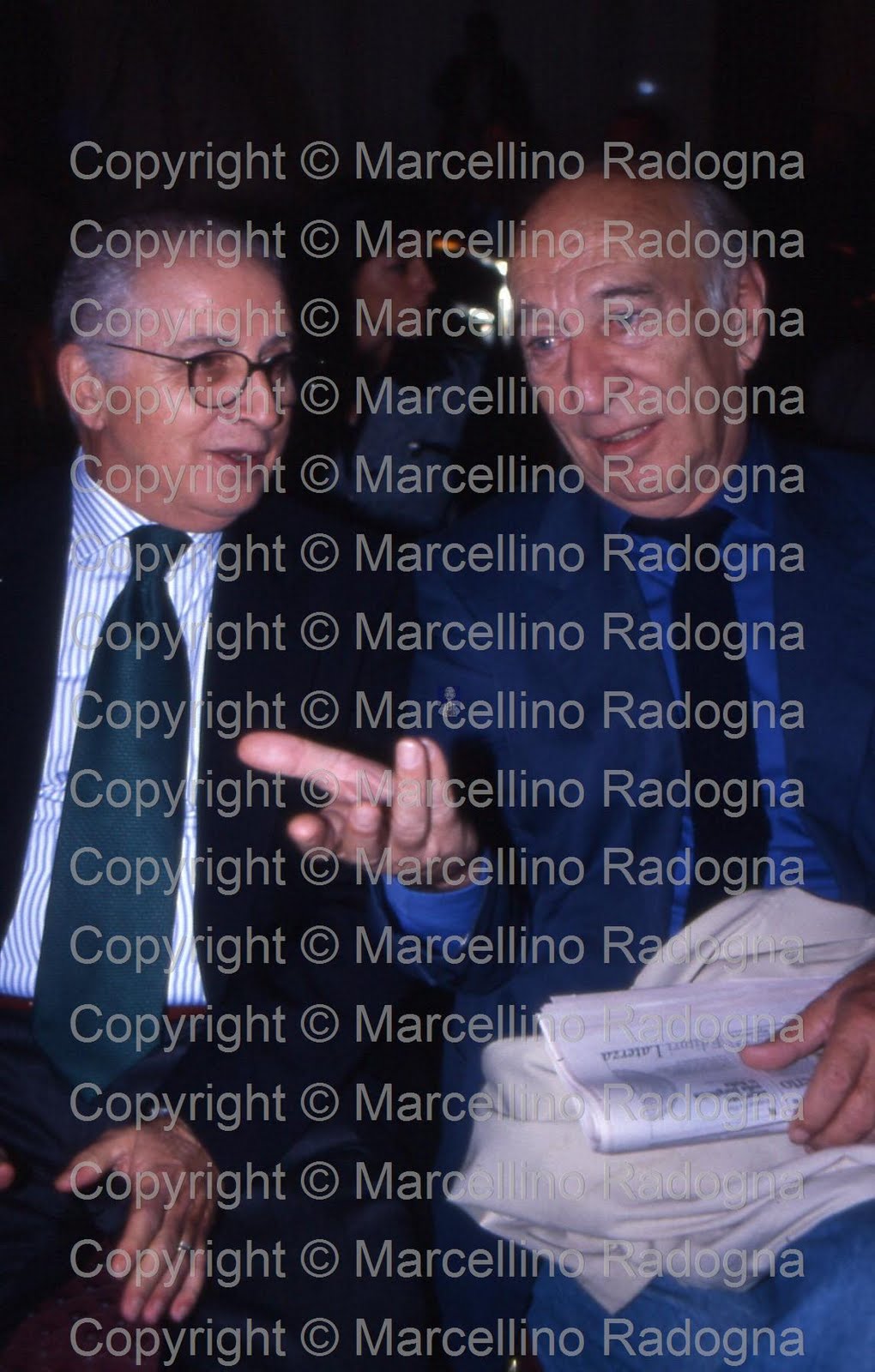Marcellino Radogna Fotonotizie per la stampa Tonino Cervi e Giuliano