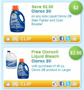 Blessed Beyond Riches: High Value Clorox coupons!