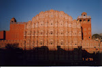 Vindarnas palats i soluppgång, Jaipur