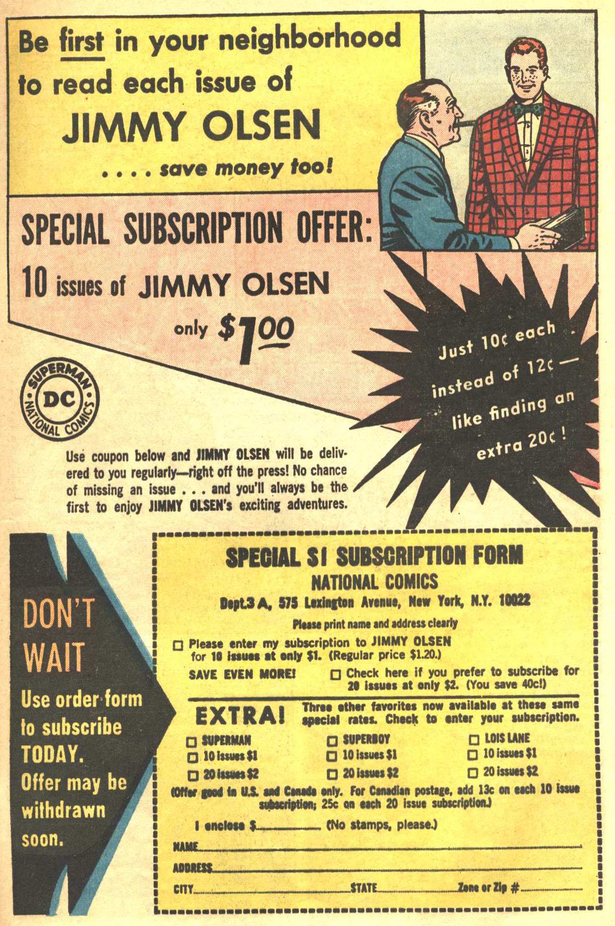 Read online Superman's Pal Jimmy Olsen comic -  Issue #80 - 12