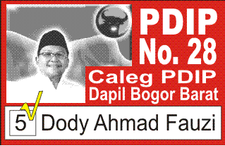 DODI AHMAD FAUZI CALEG PDIP DPRD KOTA BOGOR