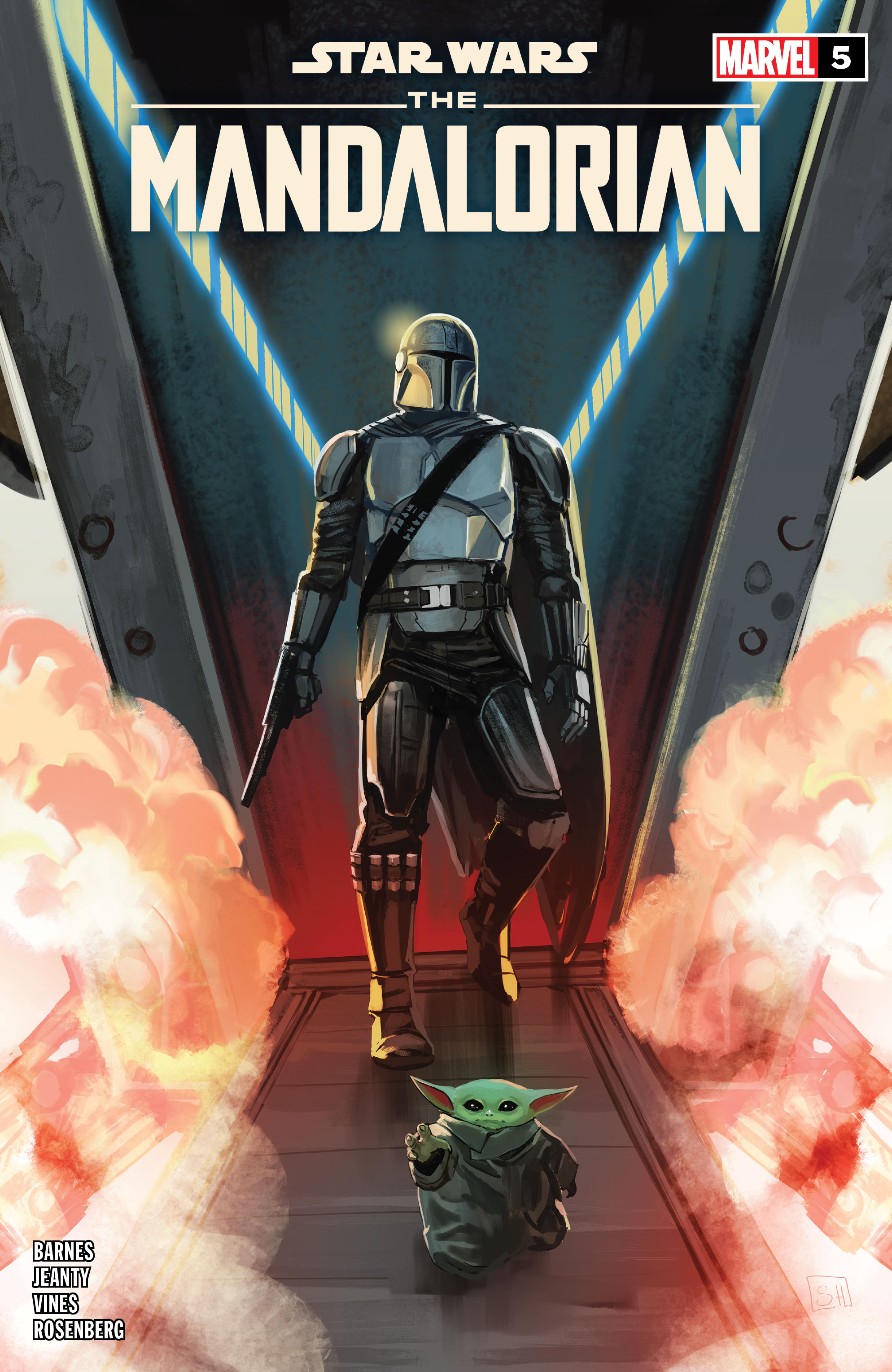 Read online Star Wars: The Mandalorian comic -  Issue #5 - 1